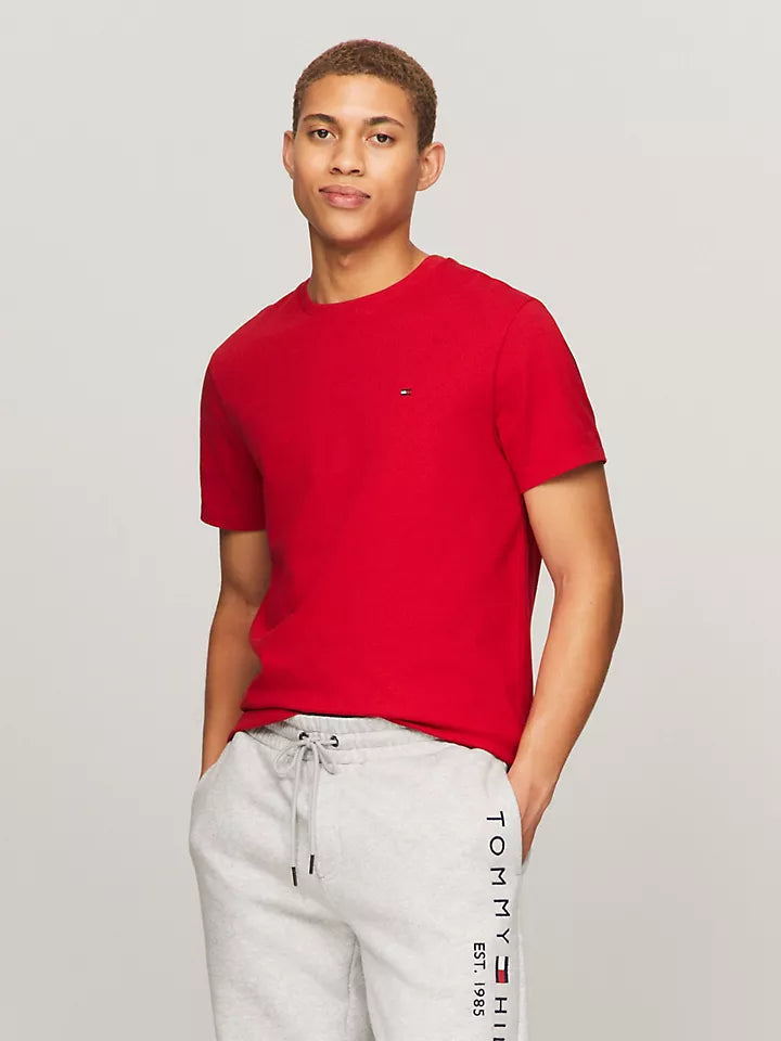 Tommy Hilfiger Solid Everyday T-Shirt Red