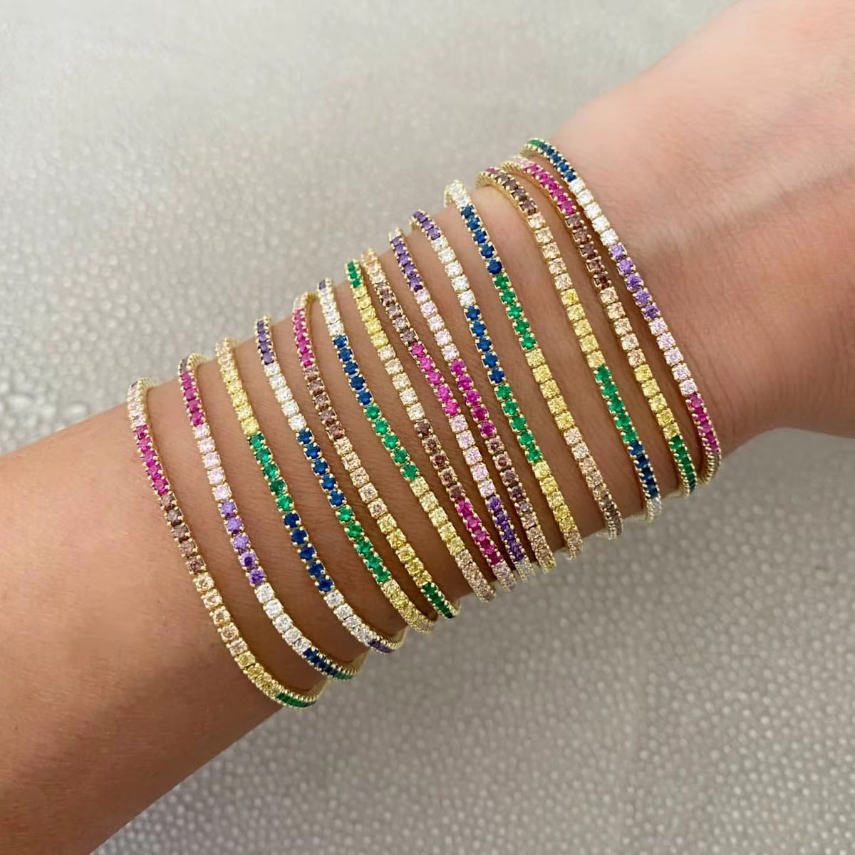 Gold Holiday Ties Bracelet