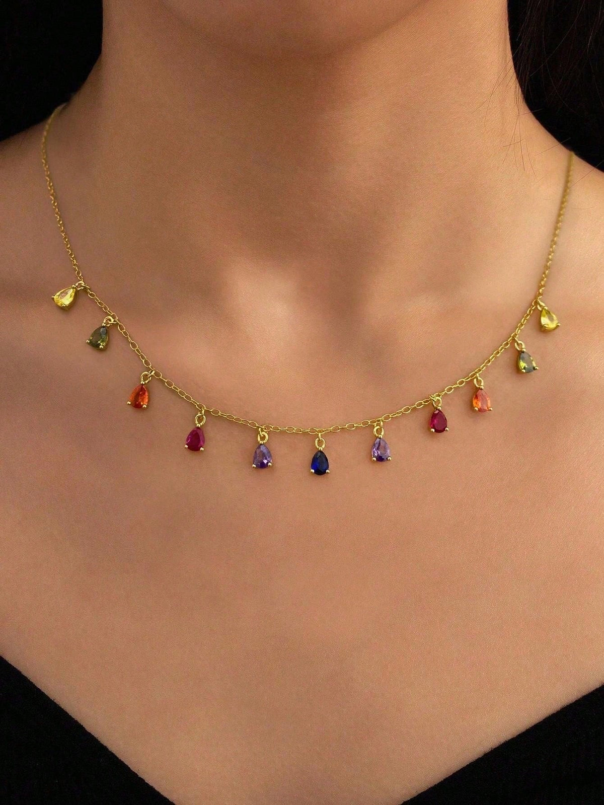 RAINBOW NECKLACE S925