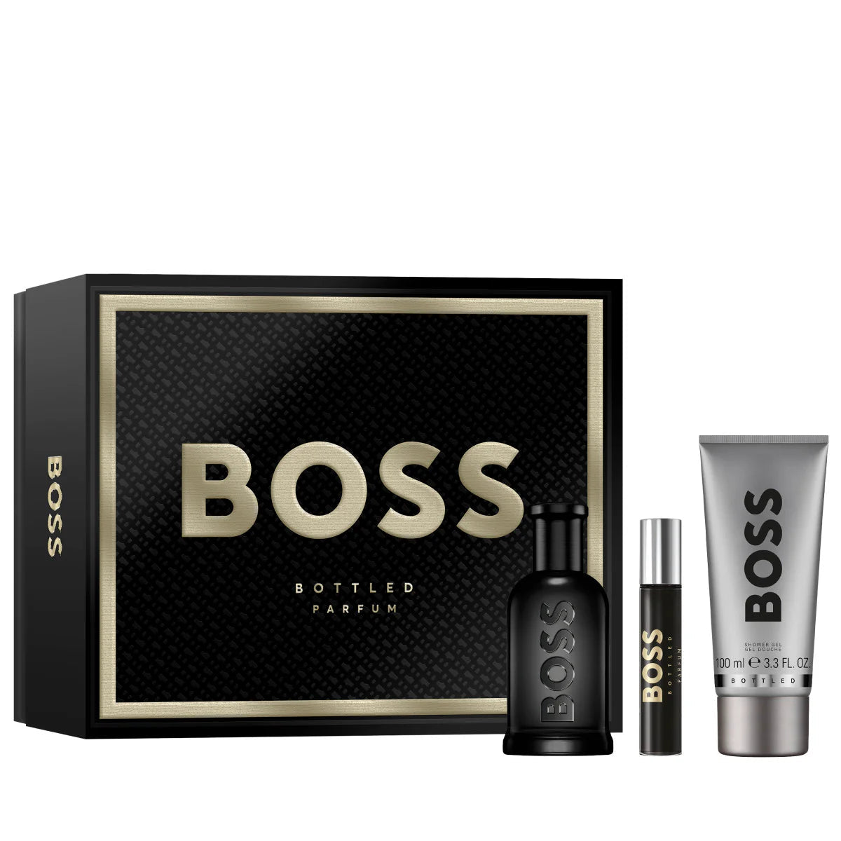 BOSS GREY PARFUM SET (H)