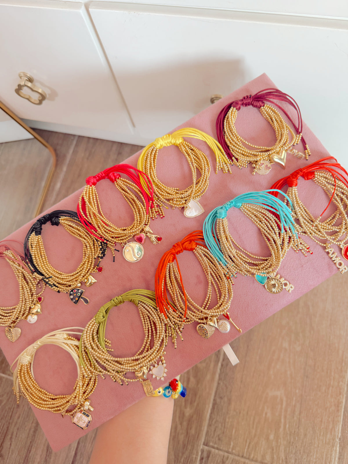 Brazaletes Balín + Charms