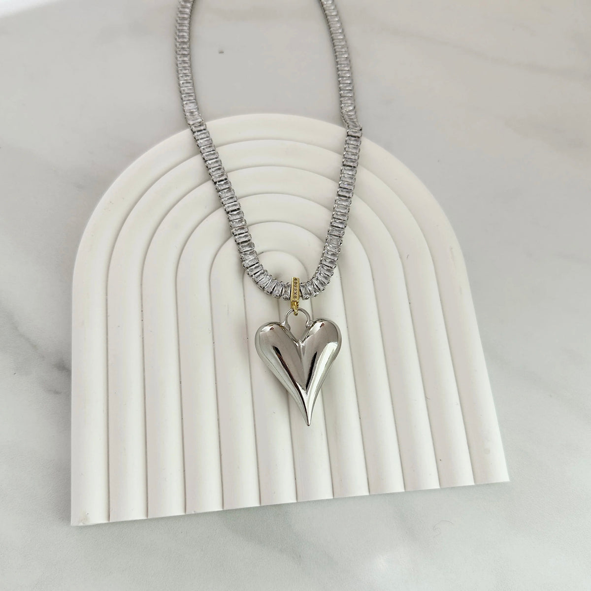 HEART DIAMOND NECKLACE