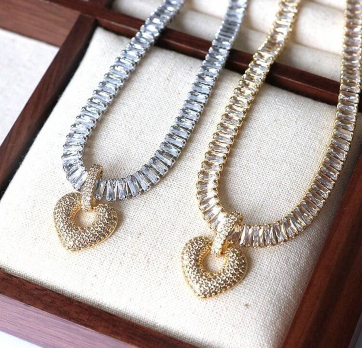 HEART DIAMOND NECKLACE II