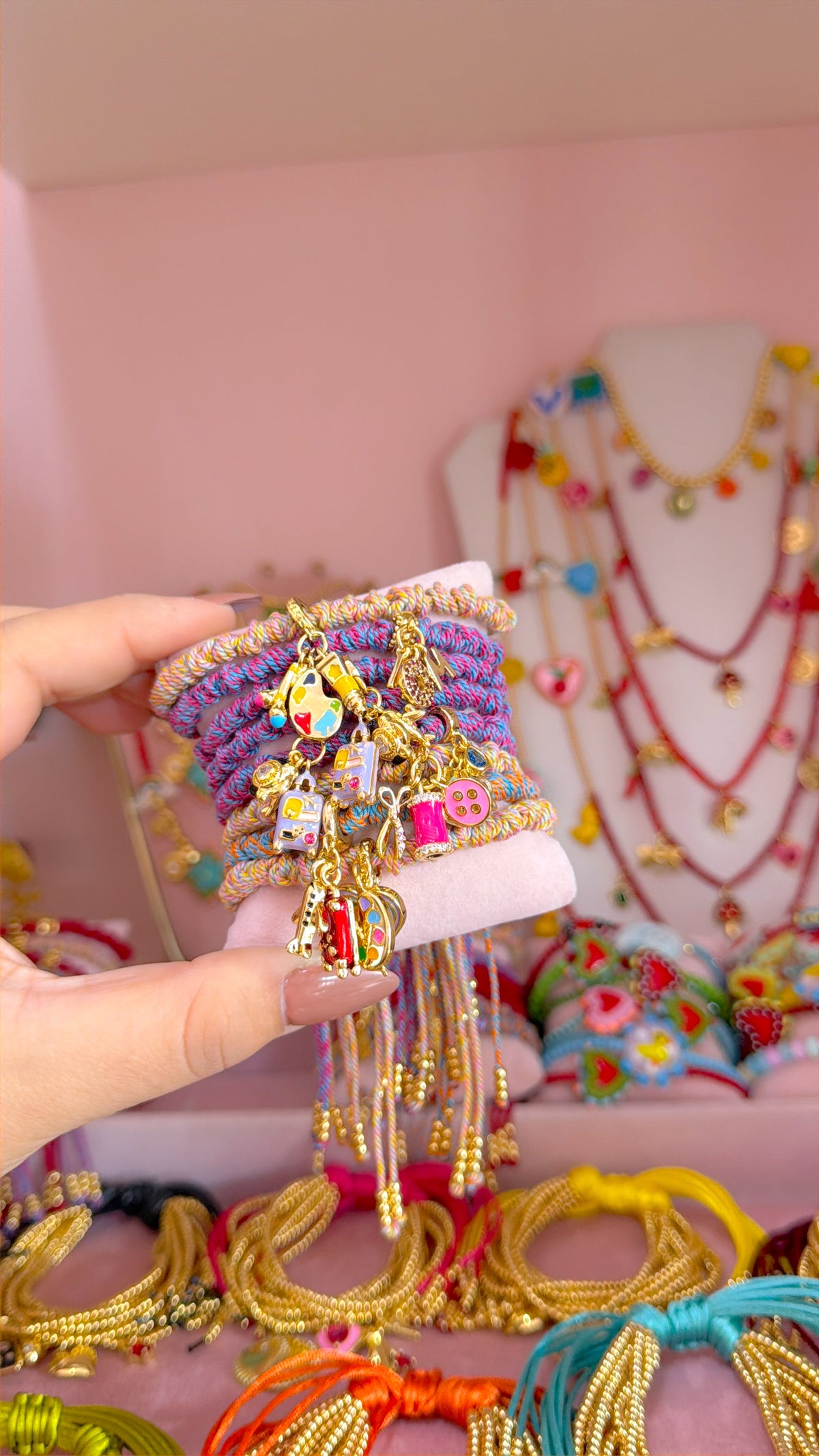 Brazalete Nudos + Charm