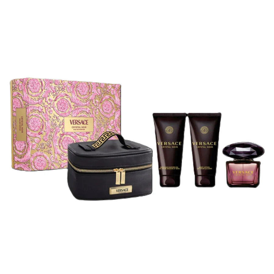 VERSACE CRYSTAL NOIR GIFT SET (M)