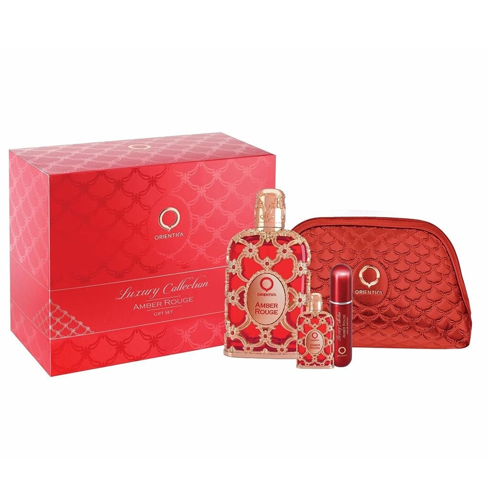 ORIENTICA AMBER ROUGE EDP 4 PZ GIFT SET (U)