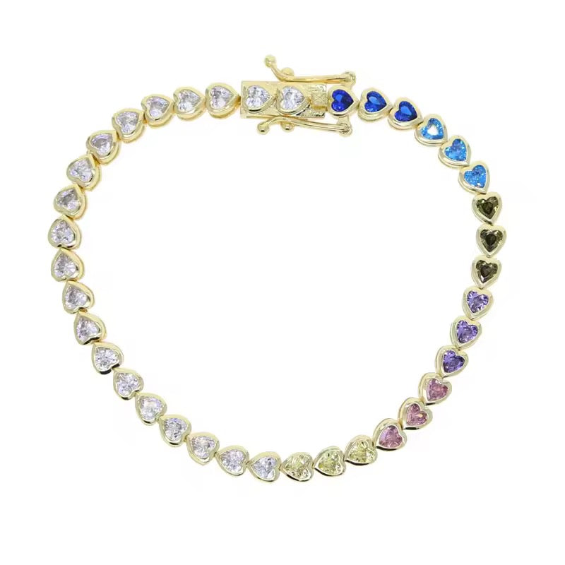 Cotton Candy Gold Bracelet