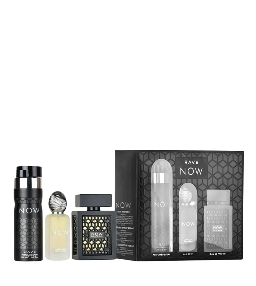 RAVE NOW BLACK SET 3P (H)