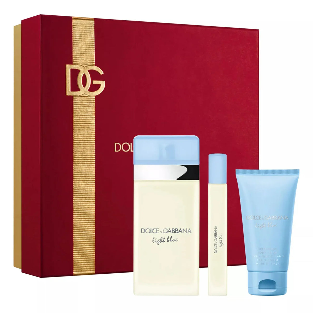 LIGHT BLUE D&G SET 3p EDT (M)