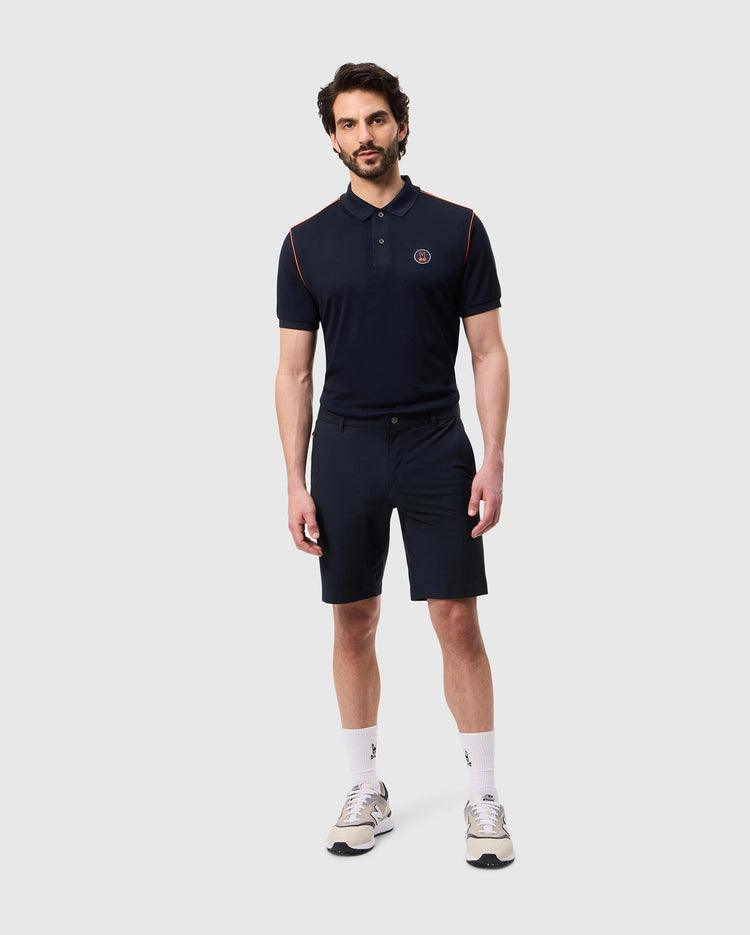 Psycho Mens Webster Sport Polo Navy