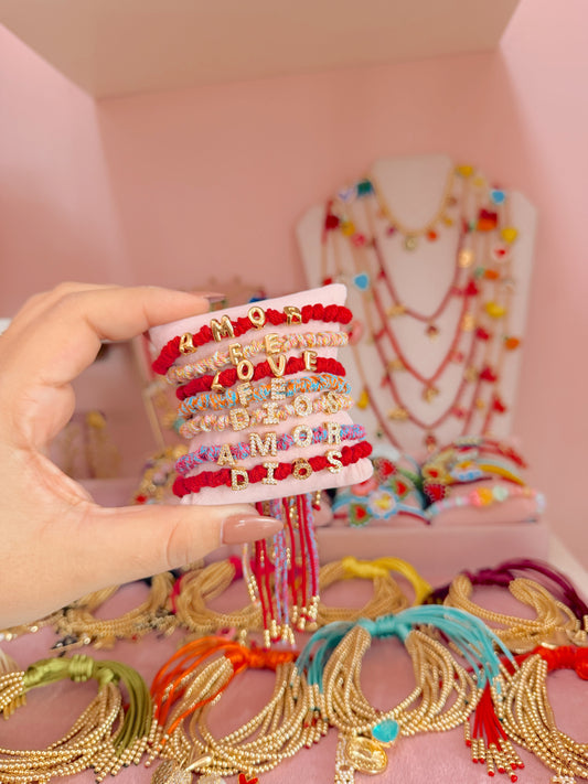 Brazalete Letras