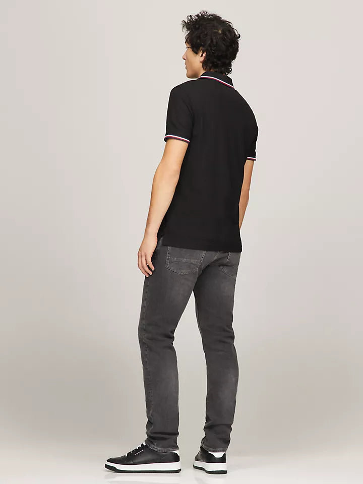 Regular Fit Tommy Wicking Polo Black