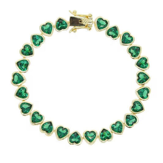 Evergreen Heartlink Bracelet