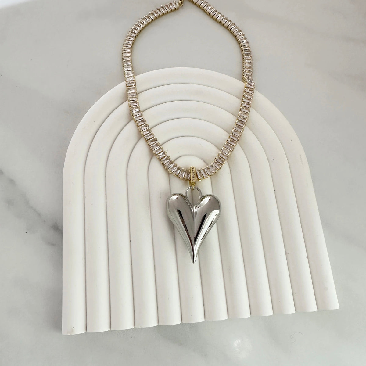 HEART DIAMOND NECKLACE