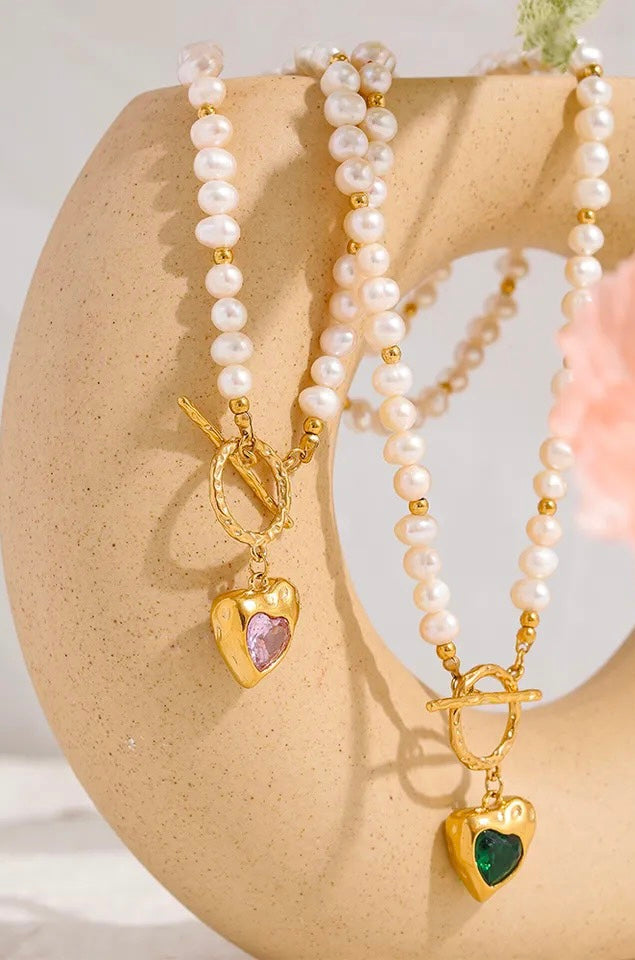 BE MINE PINK NECKLACE