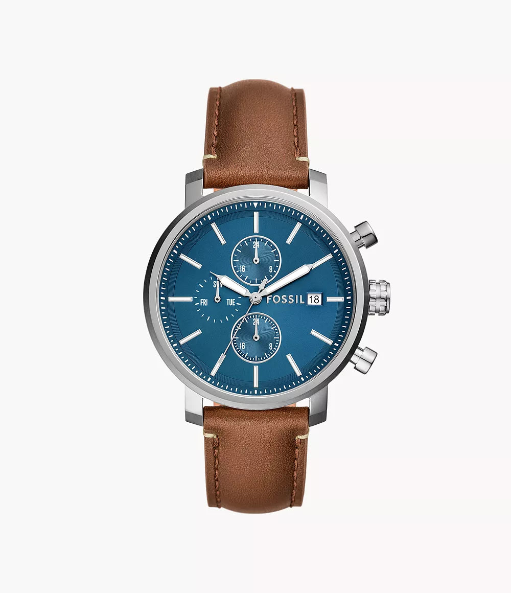 FOSSIL RHETT BROWN LITEHIDE LEATHE