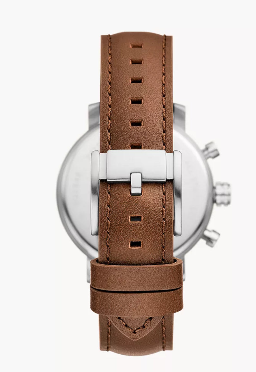 FOSSIL RHETT BROWN LITEHIDE LEATHE
