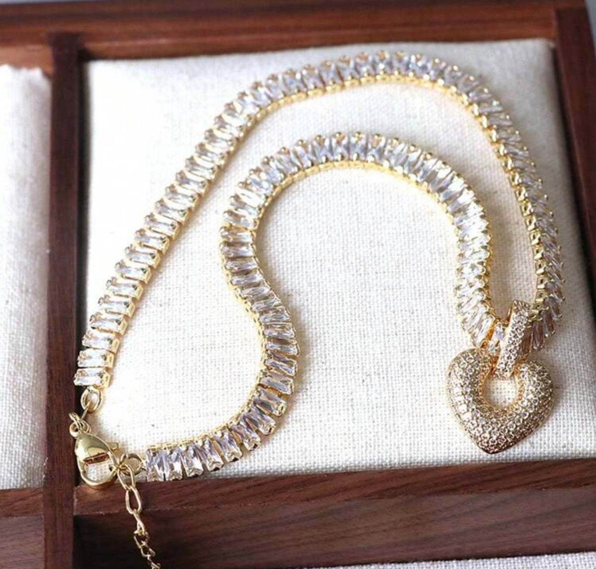 HEART DIAMOND NECKLACE II