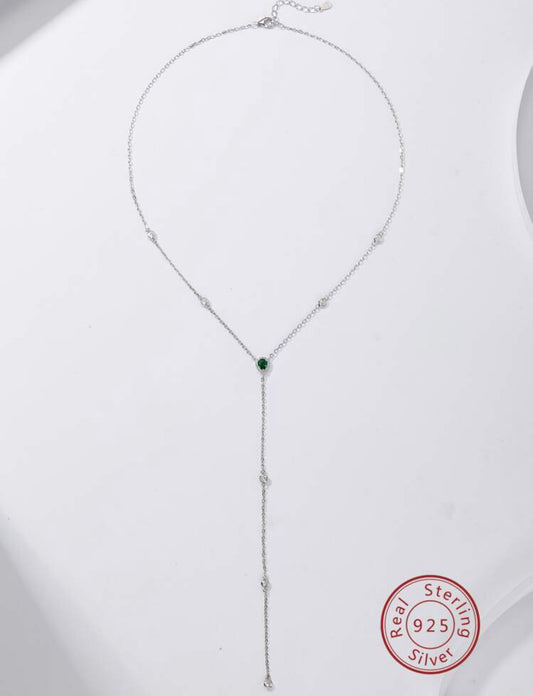 GREEN ESMERALDA NECKLACE