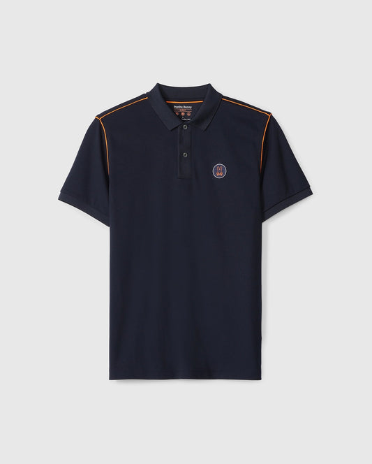 Psycho Mens Webster Sport Polo Navy