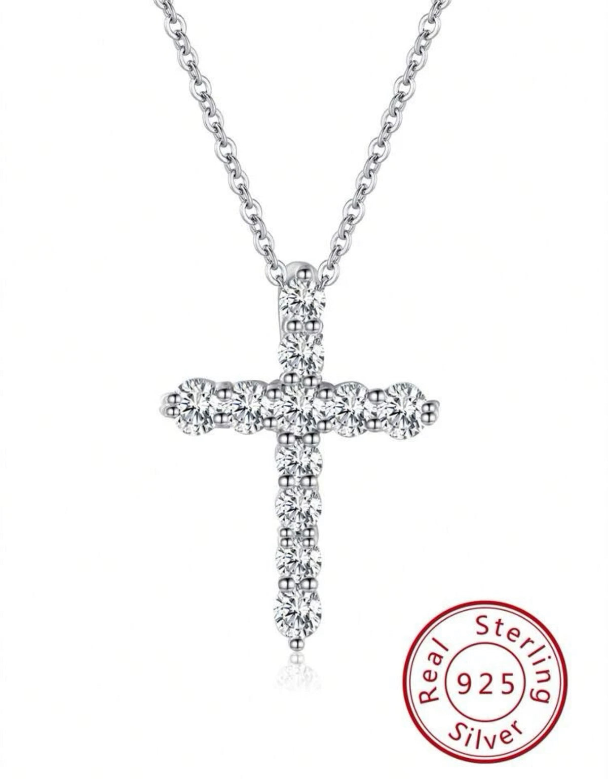 FAITH CROSS SILVER S925