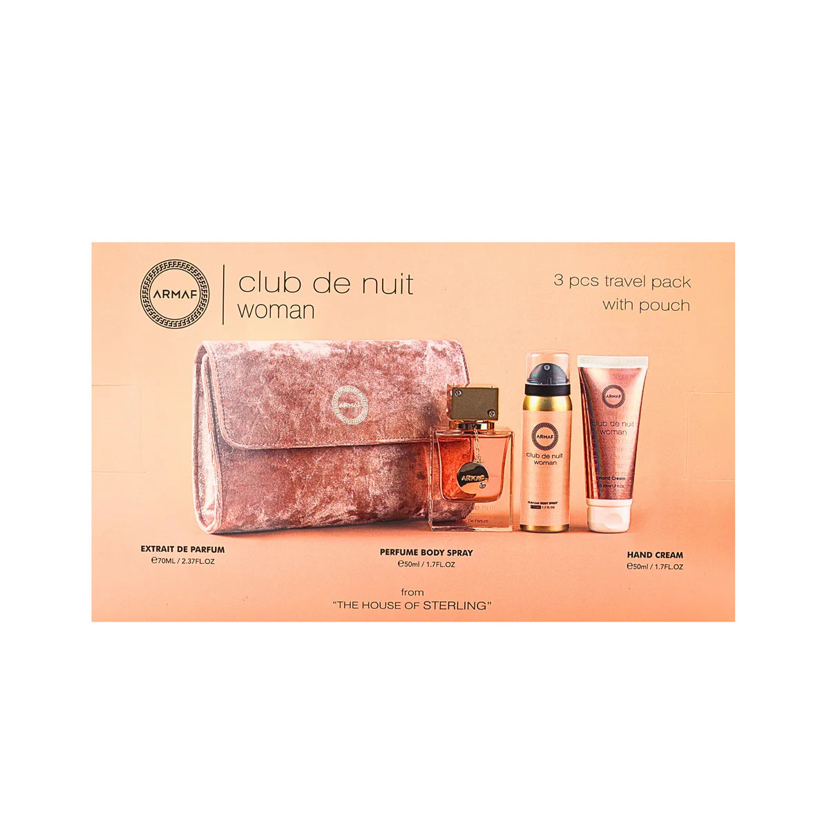 Armaf Club De Nuit 4-Piece Set 70 ML (M)