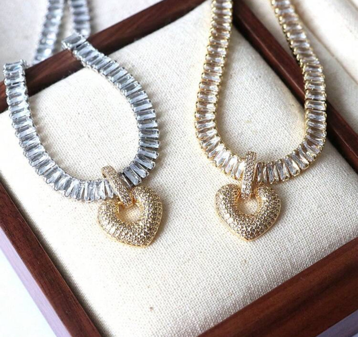HEART DIAMOND NECKLACE II