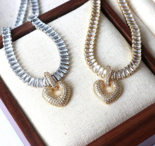HEART DIAMOND NECKLACE II