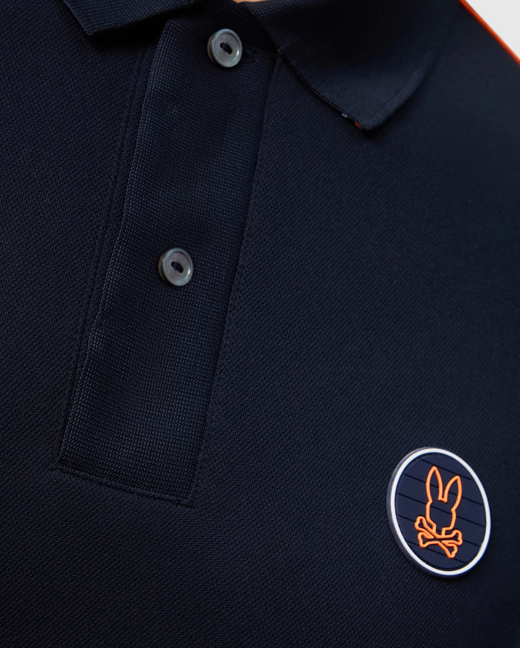 Psycho Mens Webster Sport Polo Navy
