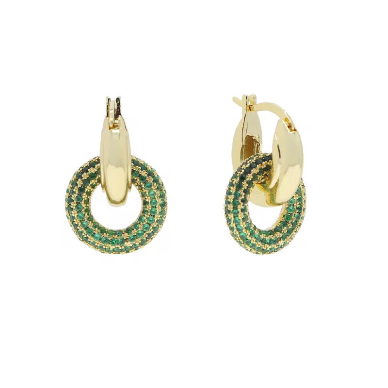 Love Dangling Hoops