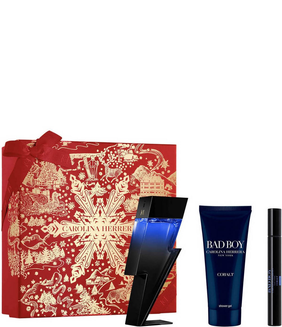 BAD BOY COBALT EDP 100 ML / GEL SHOWER / TRAVEL 10ML (H)