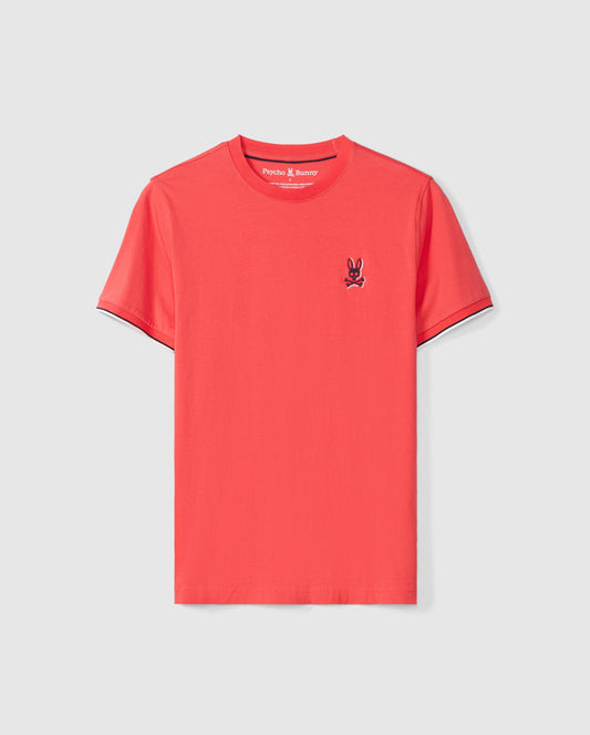 Psycho Mens Kayden Tee Coral