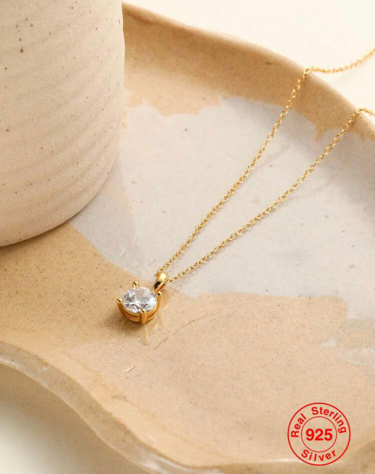 DIAMOND NECKLACE S925