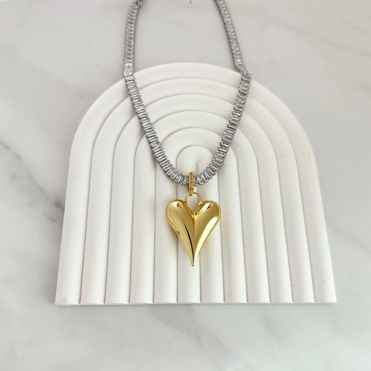 HEART DIAMOND NECKLACE