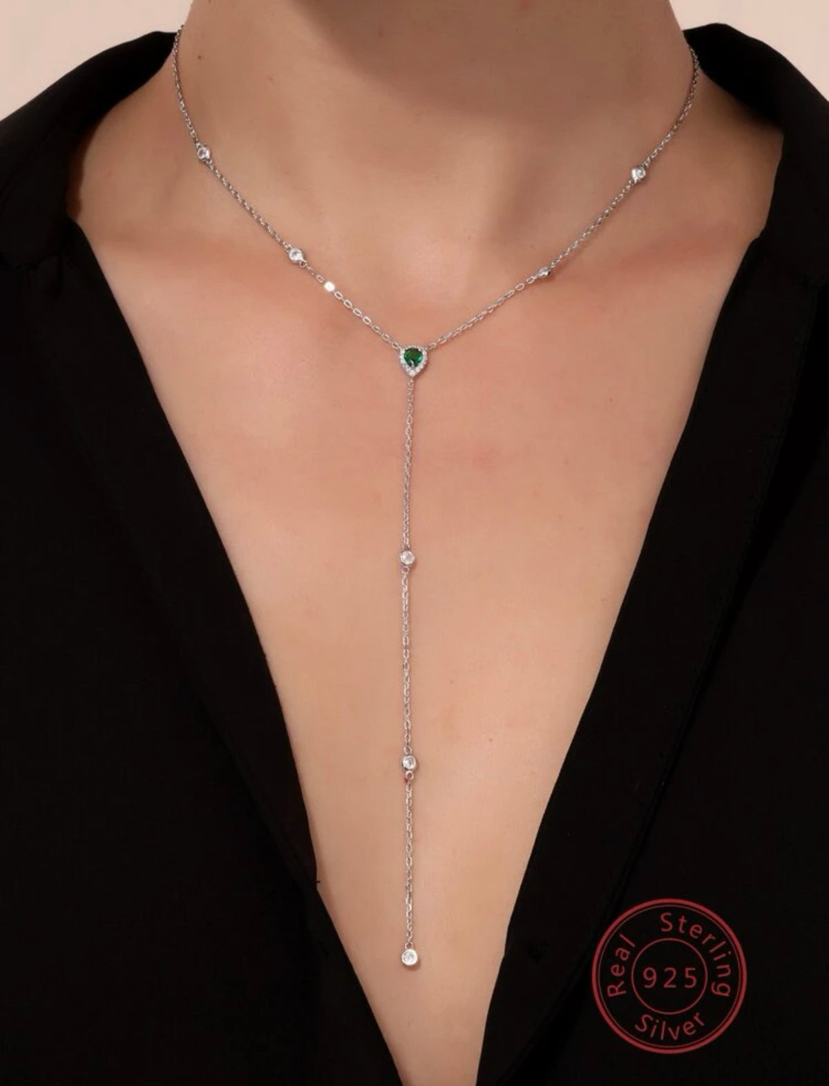 GREEN ESMERALDA NECKLACE