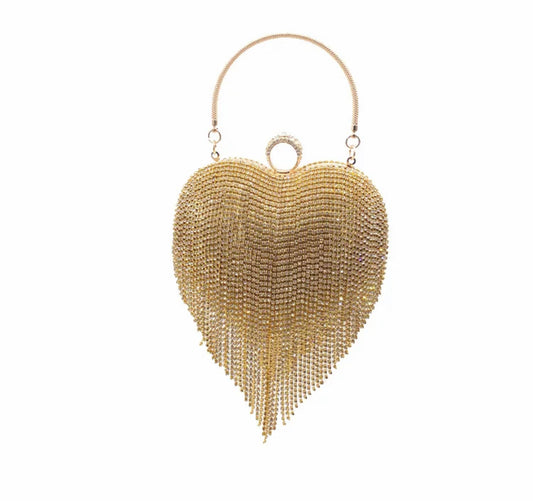 GOLD DIAMOND HEART