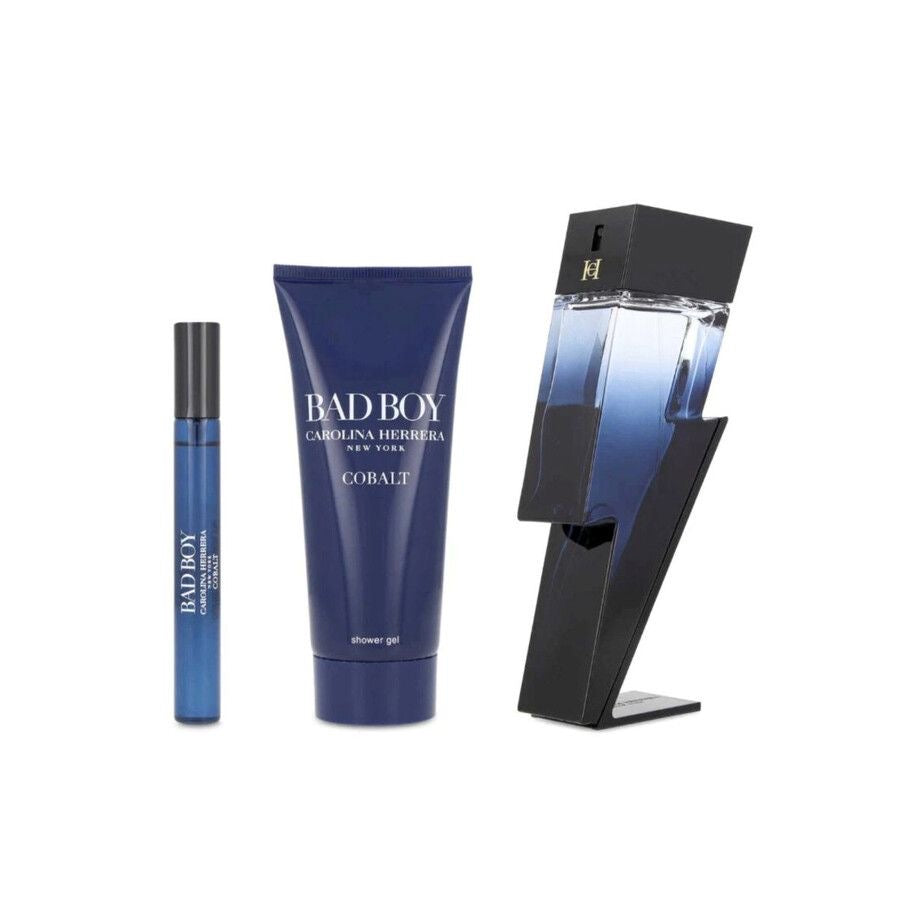BAD BOY COBALT EDP 100 ML / GEL SHOWER / TRAVEL 10ML (H)
