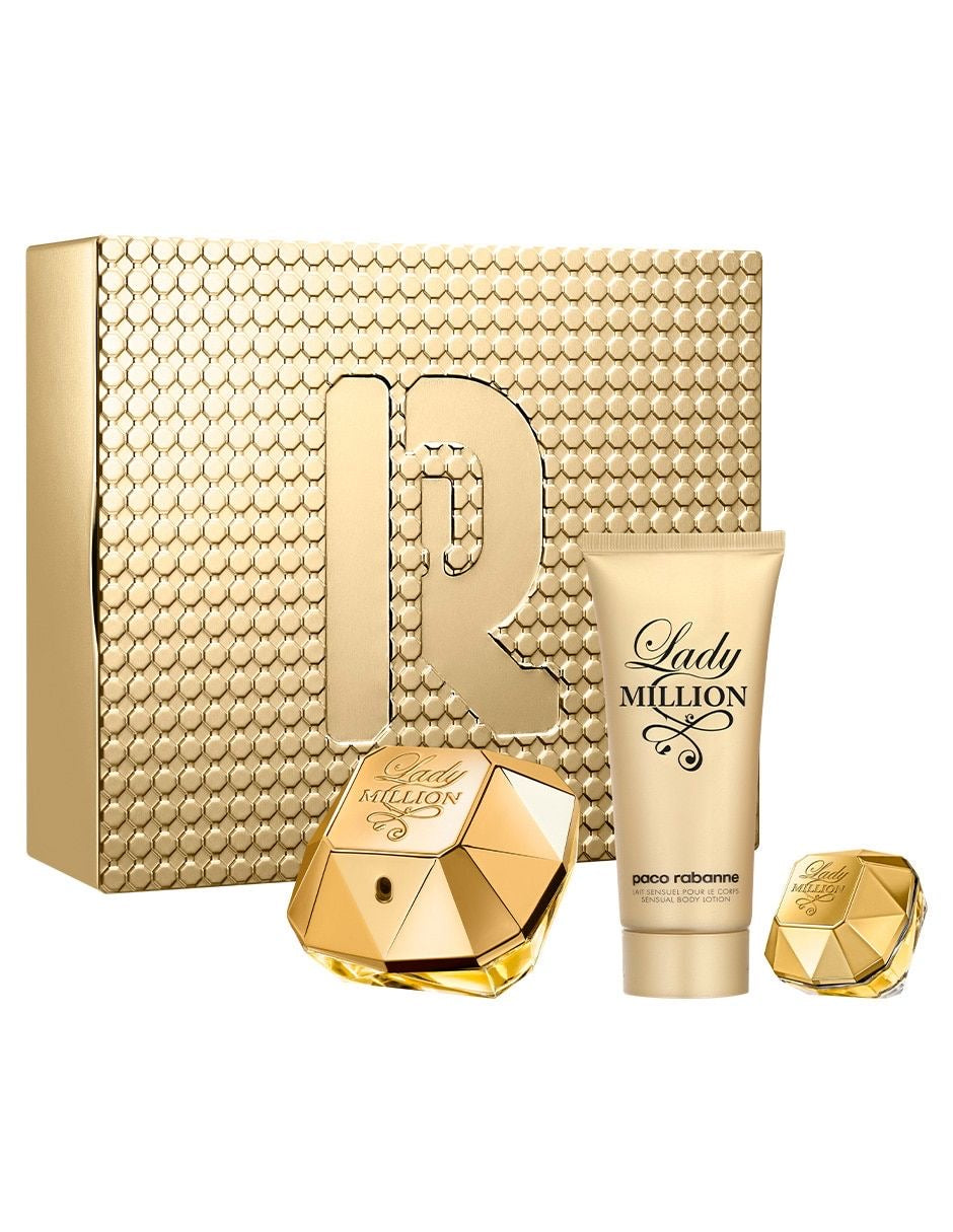LADY MILLION SET 3p EDP (M)