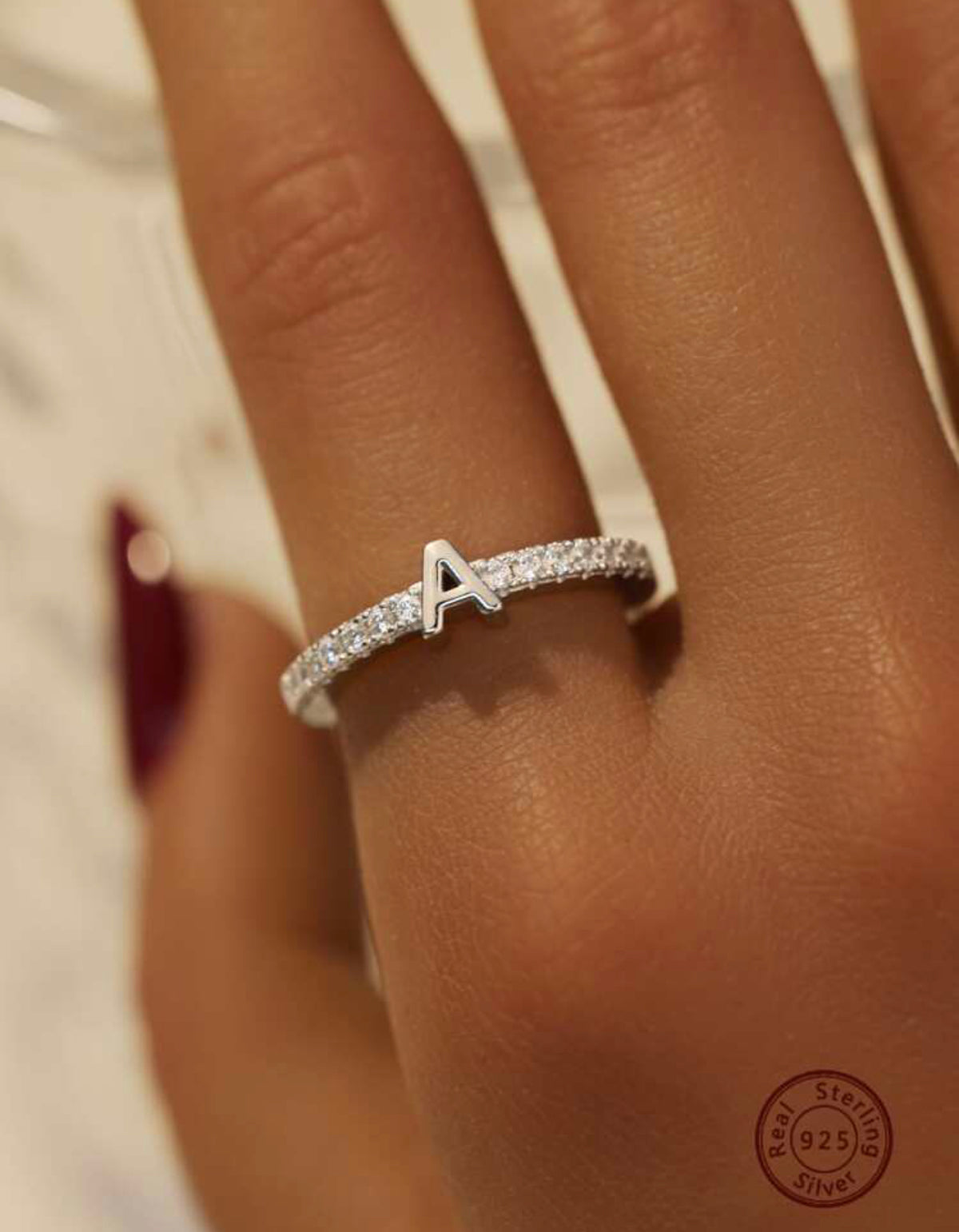 LETTER A RING