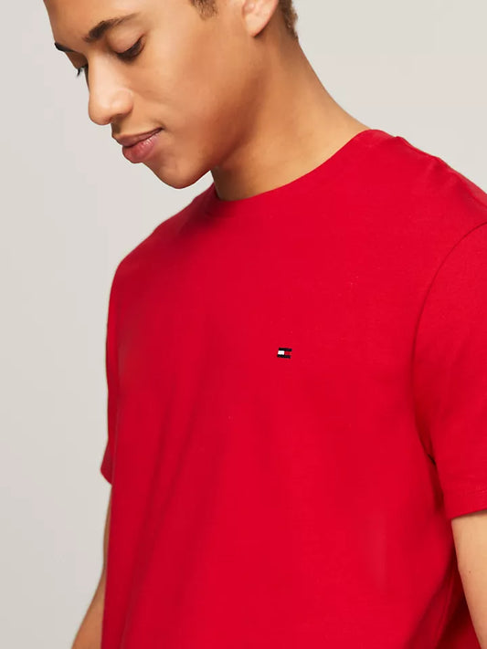 Tommy Hilfiger Solid Everyday T-Shirt Red
