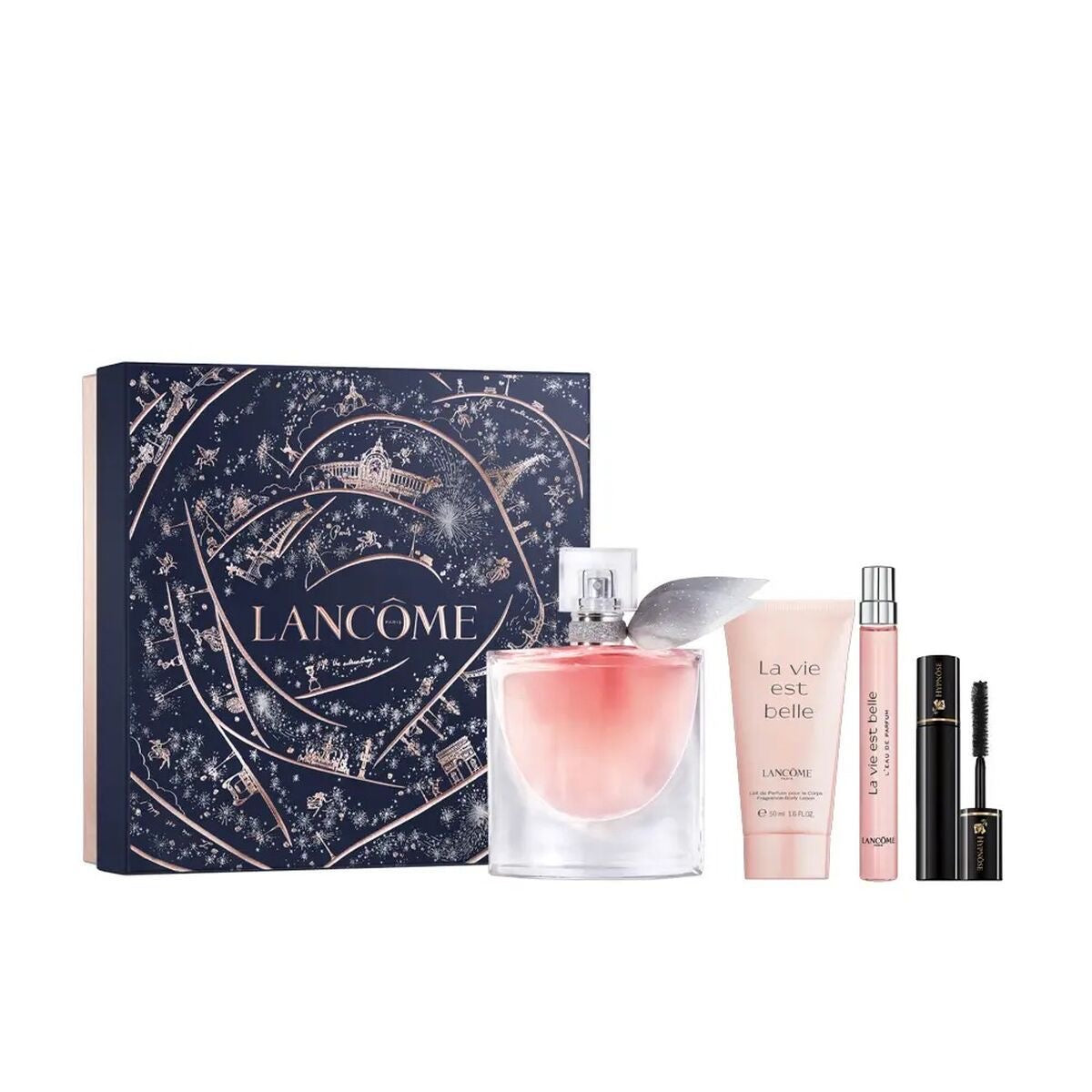 LANCÔME LA VIE EST BELLE EDP  4 PC SP 100 ML; BL 50 ML; SP 10 ML; MASCARA 2 ML (M)
