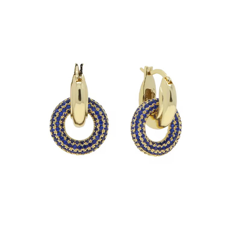Love Dangling Hoops