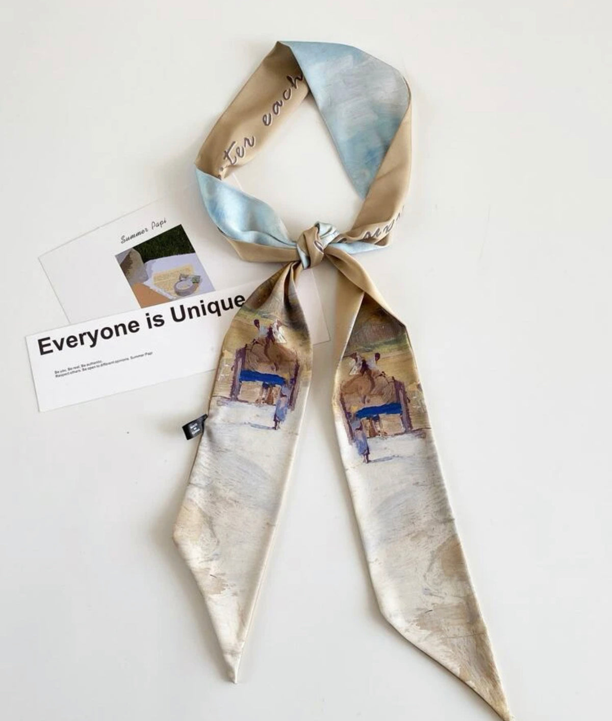 SKY TWILLY SCARF