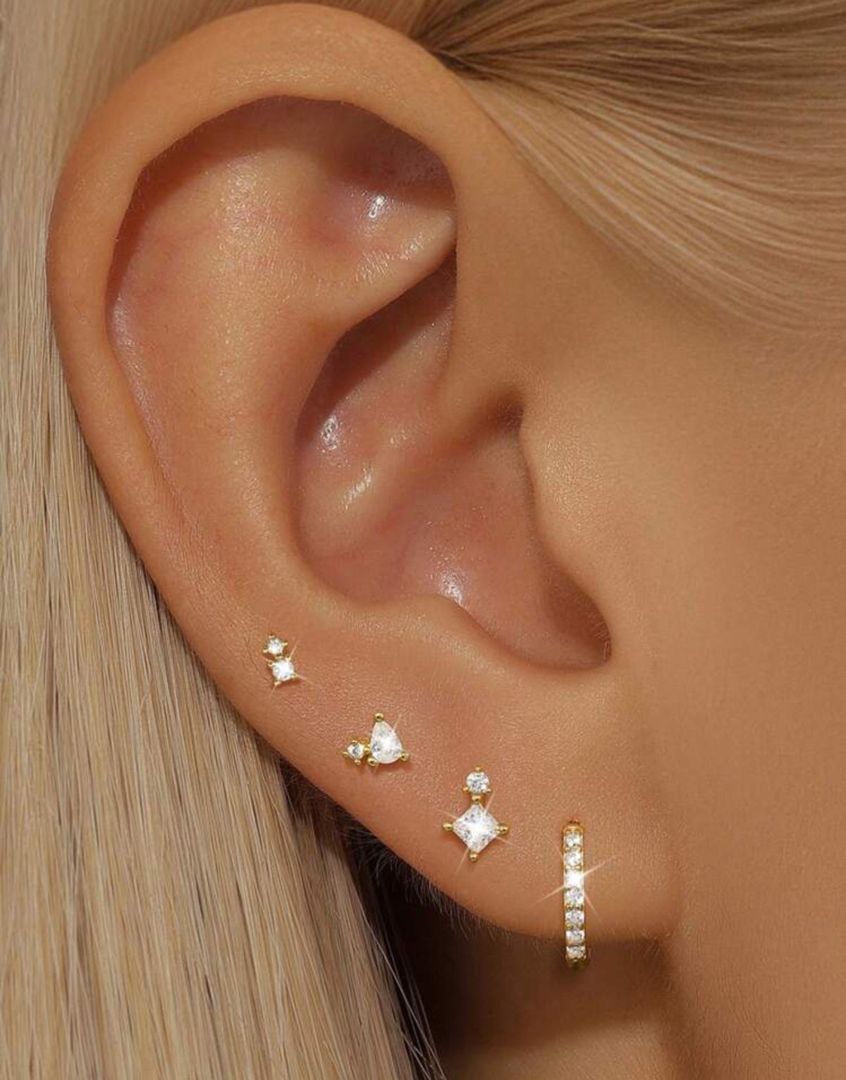 STELLAR PIERCING SET 4PCS