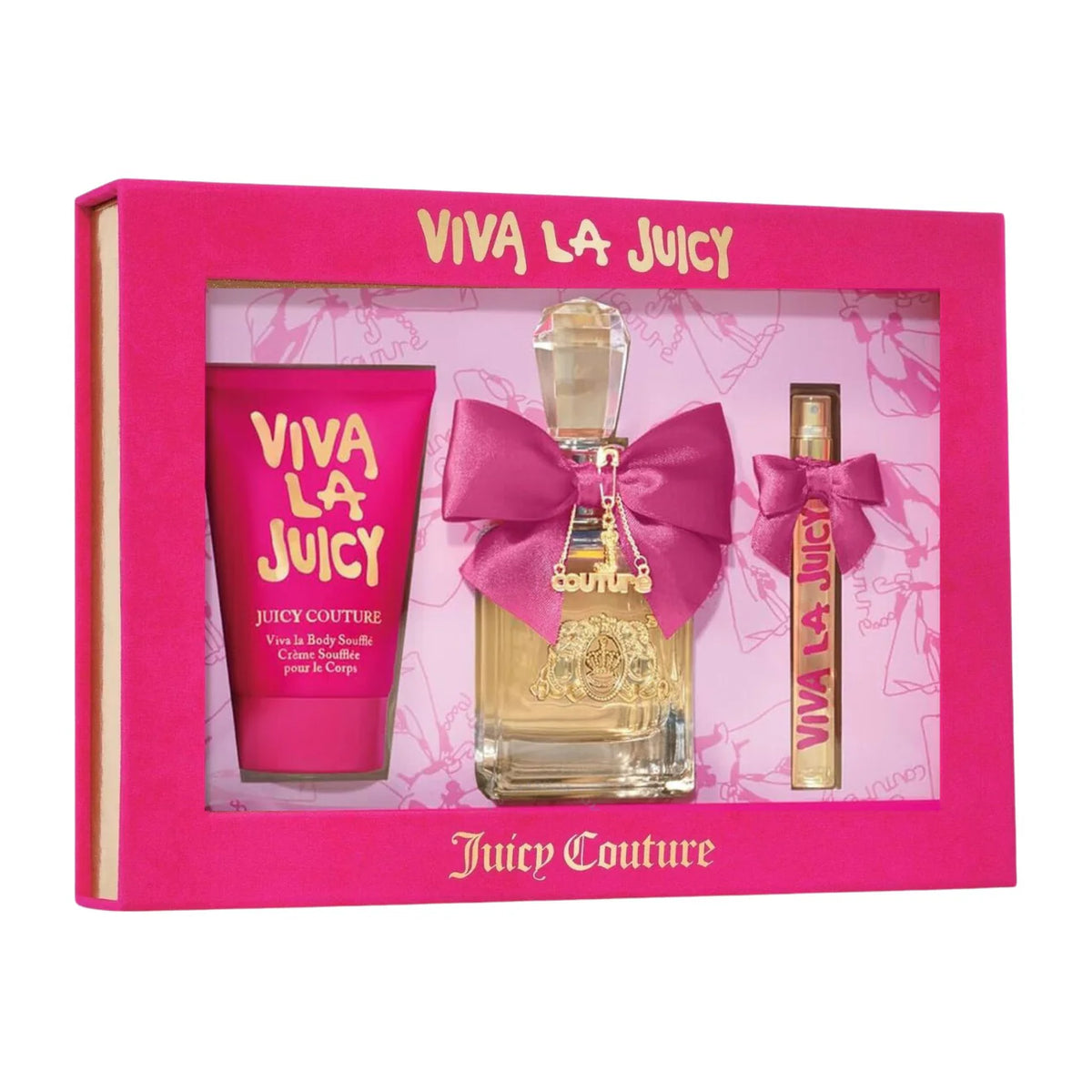 JUICY COUTURE VIVA LA JUICY EDP (W) / 3 PC SP 100 ML; BL 125 ML; SP 10 ML