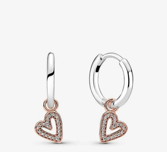 ROSEGOLD HEART HUGGIES