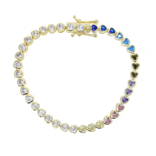 Cotton Candy Gold Bracelet