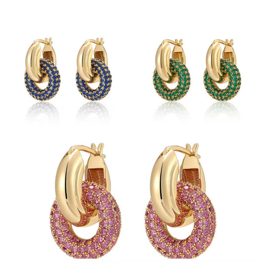 Love Dangling Hoops