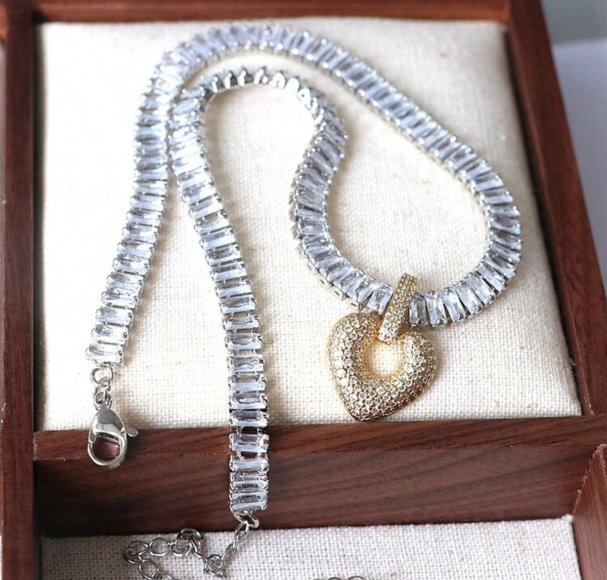 HEART DIAMOND NECKLACE II