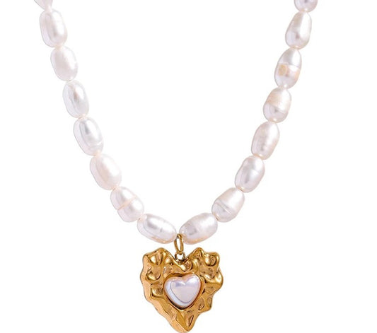 BE MINE PEARL NECKLACE